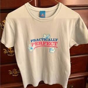 Broadway T-Shirt, Mary Poppins Graphic, actually baby blue is color, child Large